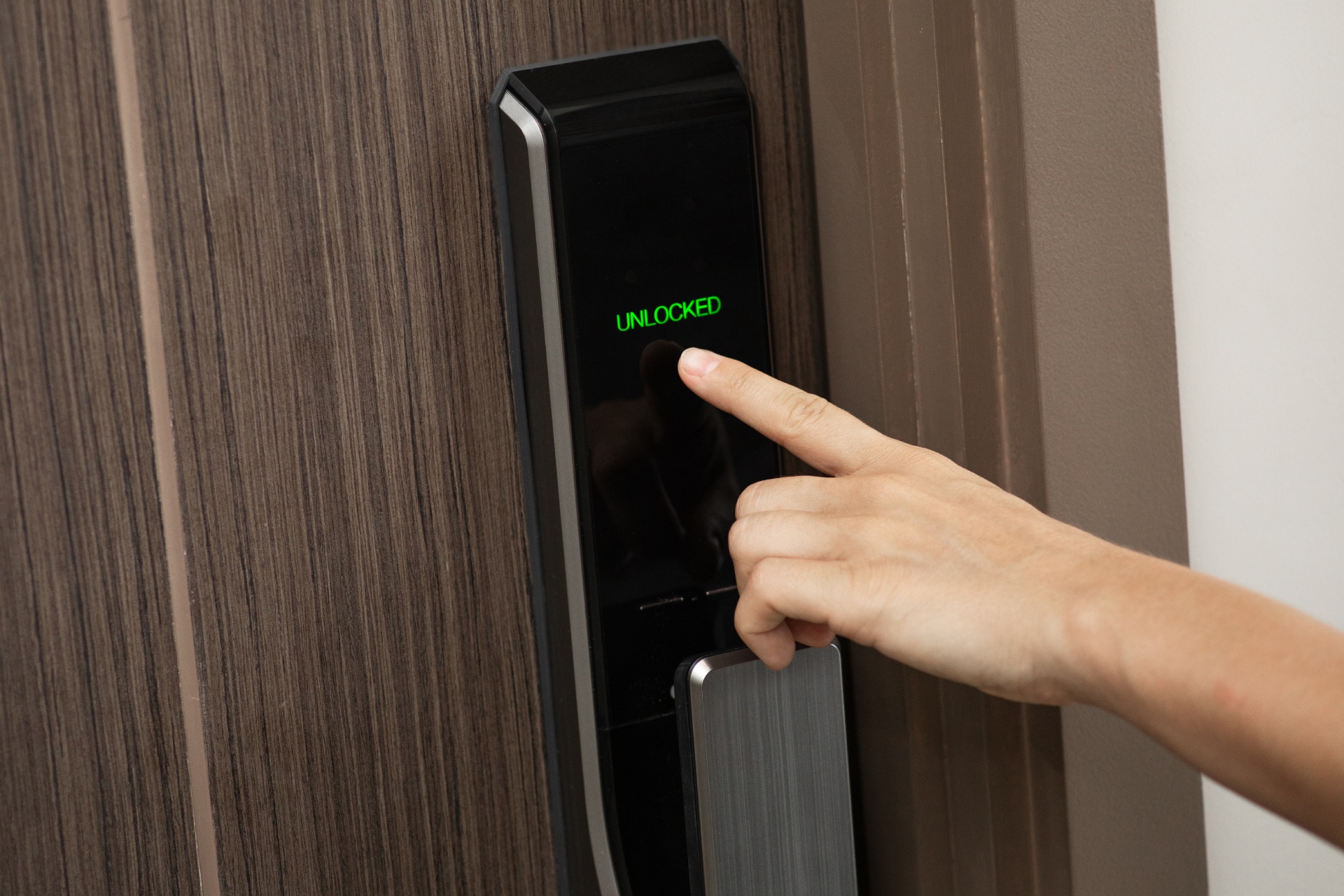 card access door lock system